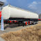 Three Axel 44 Cubic Meters Palm Crude Oil Tanker Trailer Fuel Tanker Semi Trailer