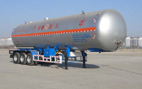 China 59.4CBM 3 van het As Semi Aanhangwagen/LNG Vervoeraanhangwagens voor Vervoerlpg leverancier