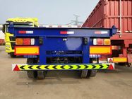 China Vrachtwagen 20 van de skelet Semi Aanhangwagen de Ascontainer van Voet 2 met 13 Ton Capaciteits fabriek