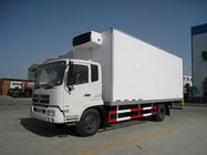 China 4x2 190hp Cargo Van Trailer, Diepvriezer koelde Bestelwagenvrachtwagen/de Vrachtwagen van de Ladingsdoos fabriek