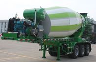 China 12m3 Vrachtwagen 9970x2500x3940mm van de concrete Mixer Semi Aanhangwagen Overzichtsdimensie fabriek