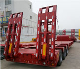 China 65/ 70/Semi Aanhangwagen van 80 Ton Lage Bed 3 Eenheden die voor Machine Vervoer fabriek
