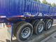 3 Triple Axle Cargo Trailer Side Wall Cargo Semi Trailer Truck  40-60 Tons 13000mm