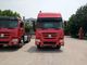 SINOTRUCK Prime Mover Truck LHD RHD 375HP 6X4 Trekker Aanhangwagen Rode Kleur leverancier