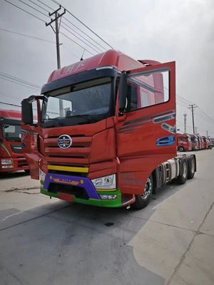 Faw Jiefang Truck Gebruikte trekkerkop J7 500 pk 6x4 Sterk
