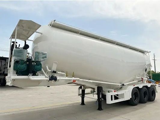 53 cbm type V Bulk Cement poeder Tank Trailer bulk cement tank half-trailer / droge poeder tanktruck