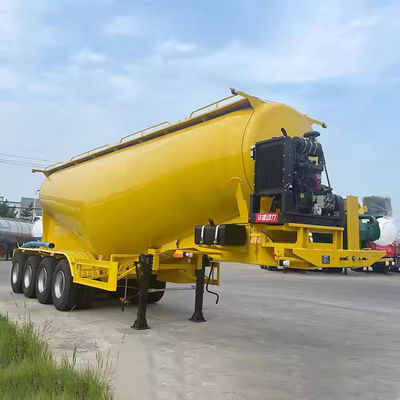 2/3/4 assen 40 M3 45 CBM Bulk Cement Truck Powder Transport Semi-trailer