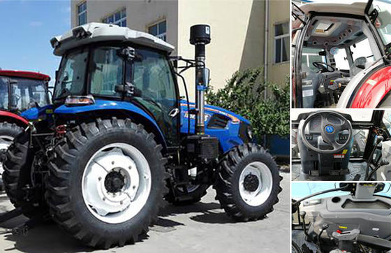 de Tractor van de de Landbouw Vierwielige Aandrijving van 180hp 4WD 2WD met Cabine Deutzh - Weichai-Dieselmotor